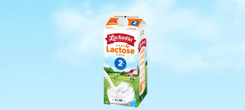 Lactantia lactose free milk