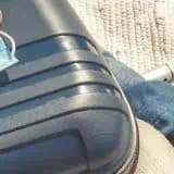 Travel bag with mask