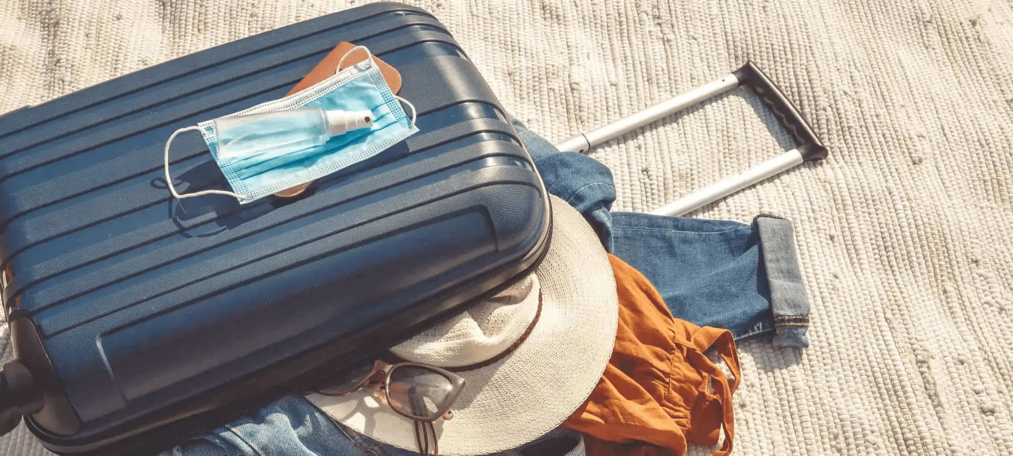 covid suitcase