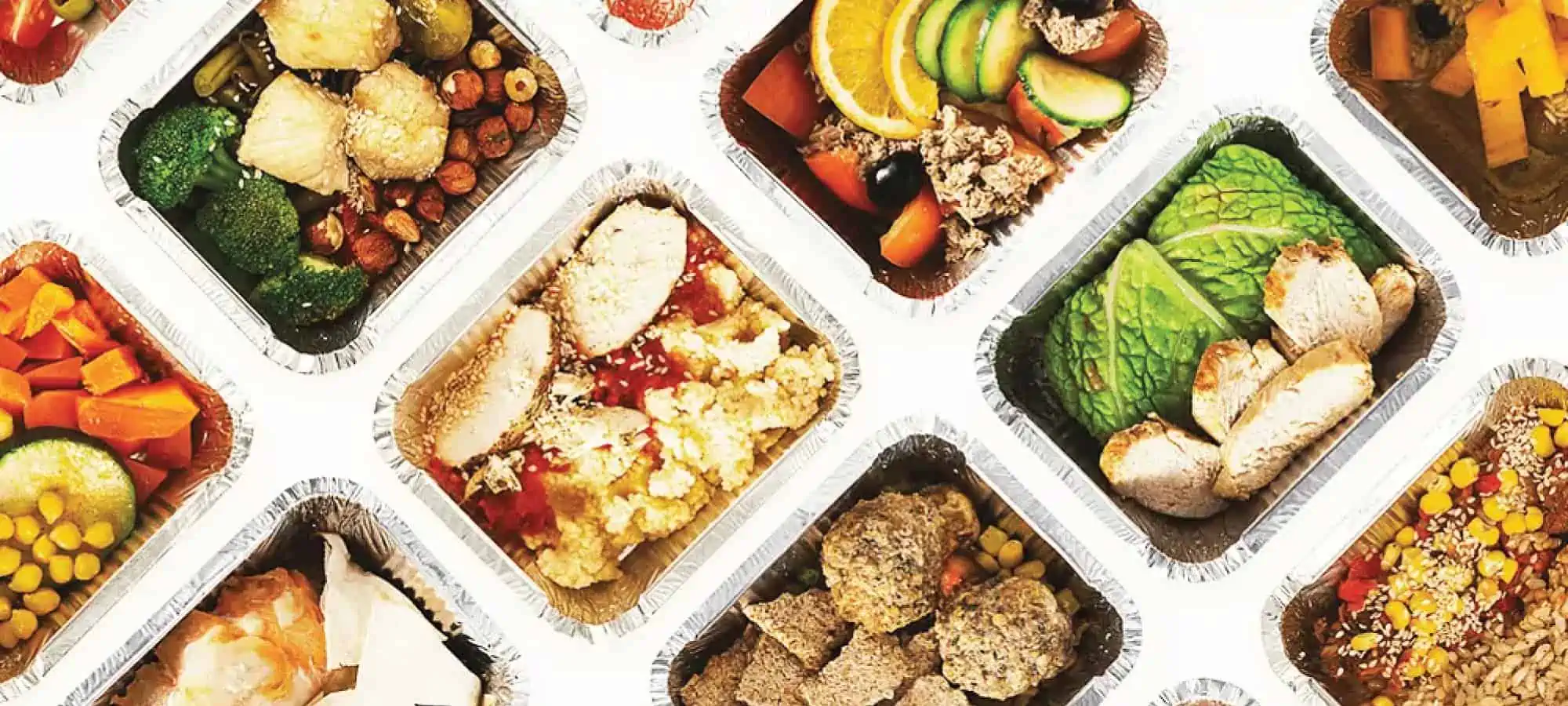 Individually prepped meals