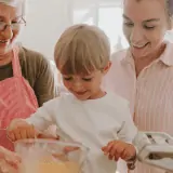family cooking