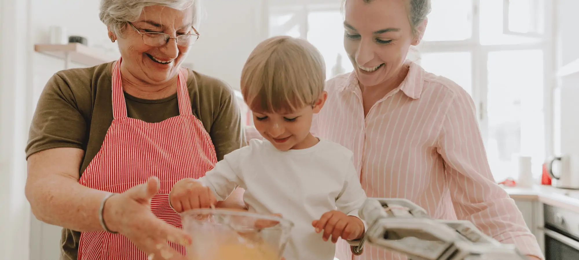 family cooking