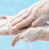 Washing hands