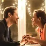 Couple on a date