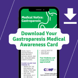 Download gastroparesis medical card