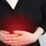 Holding hands over pancreas