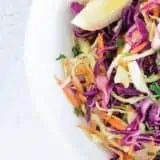 Bowl of summer fresh slaw