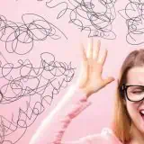 Women shaking her head