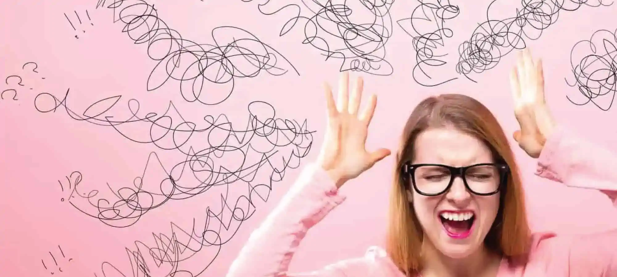 Women shaking her head