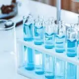 Test tubes of a drug