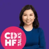 CDHF Talks with Dr. Yvette and the CDHF talks logo
