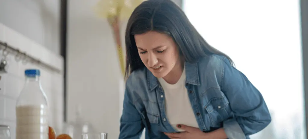 crampes après avoir bu du lait