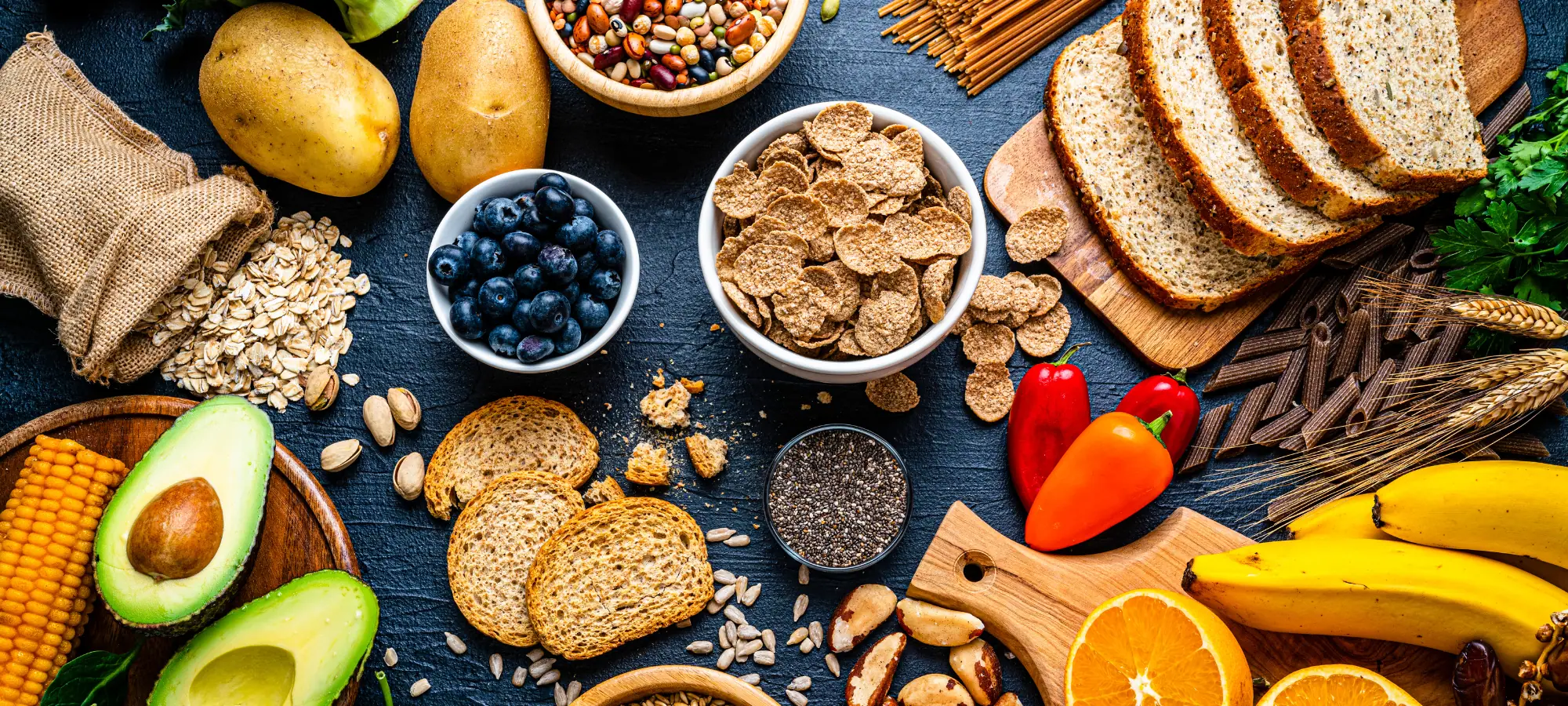 fibre filled foods