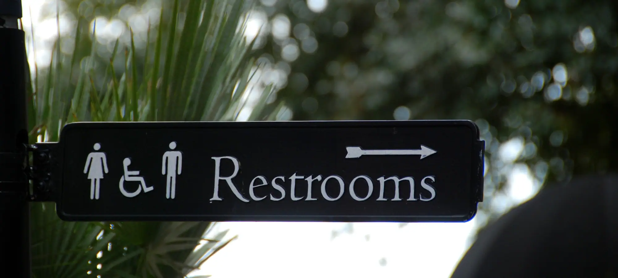 bathroom sign