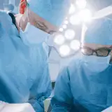 surgeons doing hemorrhoid surgery