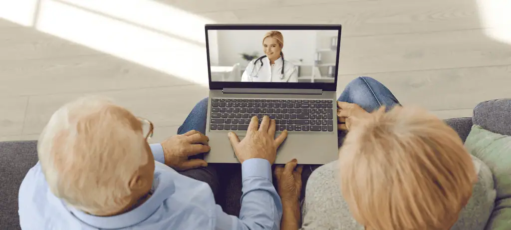 accessing virtual care at home for convenience while also reducing unnecessary travel
