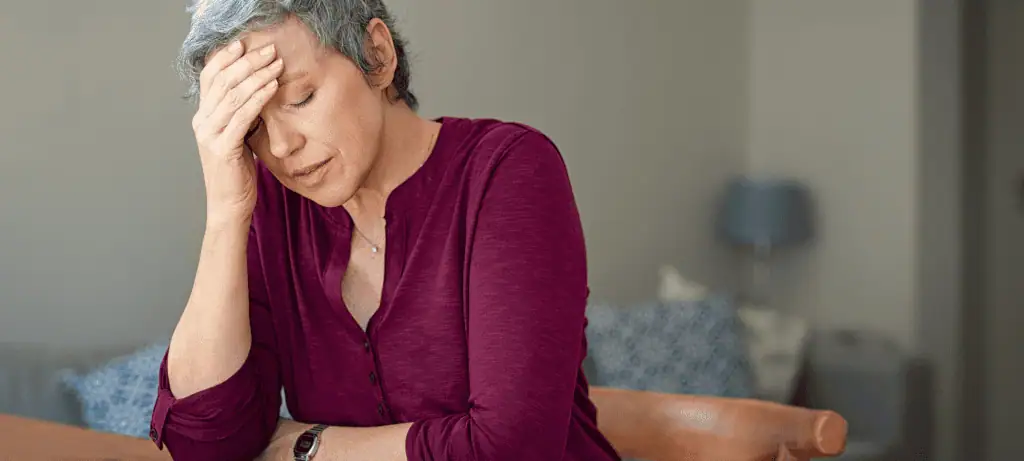les femmes en périménopause stressées  