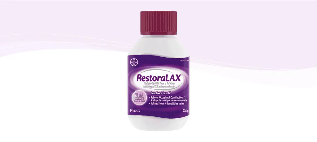 RestoraLAX bottle